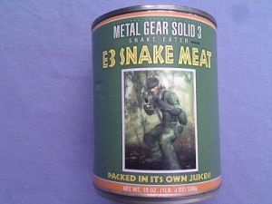 Metal Gear Solid 3 E3 Can of Snake Meat (1)